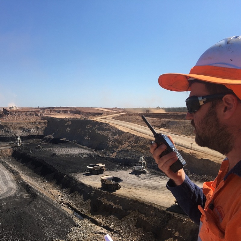 Mine site radio communications